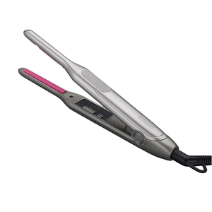 <span class=keywords><strong>Lisseur</strong></span> à cheveux électrique en céramique personnalisé avec affichage de la température LED, fin comme un crayon, pour cheveux courts de type pixie - Product Image 4