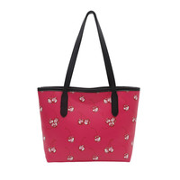 Sac fourre-tout à bandoulière grande capacité en PU, pliable, de haute qualité, pour toutes les saisons, idéal pour les étudiants