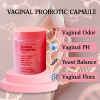 OEM Personnalisables Femmes PH Équilibre Prébiotiques & Vitamines Suppléments Probiotiques Vaginaux Capsules Produits d'Hygiène Féminine