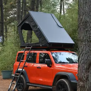 Ventes directes prix de gros camping tente de toit double couche coque dure camping extérieur tentes familiales tentes de toit de voiture