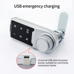 Keyless điện tử Locker khóa với 5 số Combo Đánh Bóng kết thúc mật khẩu mở khóa phòng tập thể dục Tủ kết hợp khóa - Product Image 4