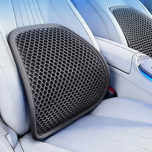 Summer Gel Breathable Seat Cushion Lumbar Support Cooling Effect Non-Slip Car Seat Cushion Car/Office Car <b>Interior</b> <b>Accessories</b> - Product Image 3