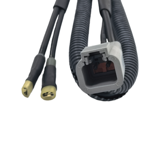 OEM ağır Deutsch 2 Pin erkek konnektör DTP04-2 P otomotiv teli tezgah 10AWG elektrik kablosu montaj - Product Image 3