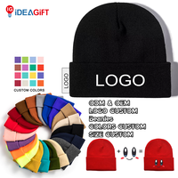 Fabricant de bonnets personnalisés avec logo, broderie, 60 couleurs, bonnet tricoté uni, bonnet d'hiver chaud, design personnalisé