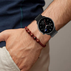 2023 nueva llegada <span class=keywords><strong>20mm</strong></span> botón opuesto correas de reloj inteligente 10 colores correas de silicona para Huami Amazfit GTR Mini Smartwatches - Product Image 6