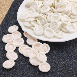 Grote Witte Wegwerp Latex Vinger Tuin Cot Sportletsel Handschoenen Beschermende Kleding Voor Werken En Gebarsten Vingers - Product Image 3