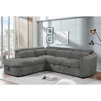 Canapé d'angle en forme de L de style européen, 2 places, avec rangement, rembourré en mousse, pour salon – Design similaire aux modèles européens