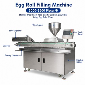 Macchina Automatica per Iniettare Ripieno in Pane, Ciambelle, Croissant, Crema di Formaggio e Puff - Product Image 5