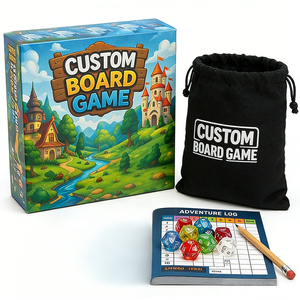 Professional OEM Board Game Factory Custom Printing Wholesale Table Game Full Set Components Packaging Solutions Portable - Product Image 1