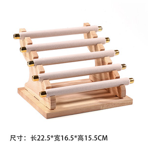 Metal Three Layers Detachable Jewelry <strong>Holder</strong> Home Necklace <strong>Bangle</strong> Jewelry Display Bracelet Chain Watch Hairband Display <strong>Holder</strong> - Product Image 4