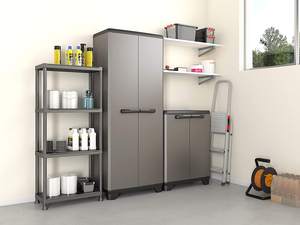 <strong>Plastic</strong> Storage Shelves Free Standing <strong>Shed</strong> <strong>Shelving</strong> Racking Unit Heavy Duty Racking for Garage &amp; Storage - Product Image 2