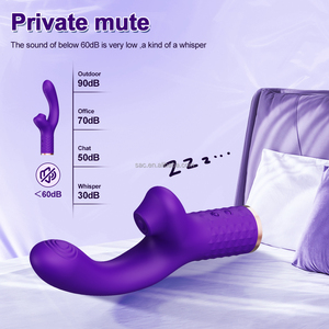 Socknove miglior elettrico magnetico Usb 10 frequenza sbattente G-Spot macchina per massaggio del corpo giocattoli sessuali femminili Dildo vibratore - Product Image 6