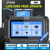 Escáner de Diagnóstico OBD2 XTOOL D5S en Stock en EE. UU., Actualizaciones Gratuitas de por Vida, Lector de Códigos de Error ECU para Todos los Autos, Nuevo 2026