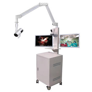 वीडियो रिकॉर्डिंग अस्पताल फर्नीचर के लिए एब्स सामग्री चिकित्सा शिक्षण ट्रॉली - Product Image 5