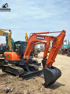 Doosan Mini-pelle d'occasion DH60-7 Moteur de boîte de vitesse de pompe Yanmar Machine d'occasion de construction sur chenilles pour le terrassement - Product Image 2