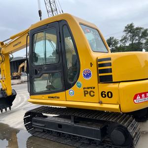 Miniexcavadora Hidráulica Usada PC60, Motor de 40kW, Bajo Consumo de Combustible, Bien Mantenida, Lista para Trabajar, Entrega Global - Product Image 1
