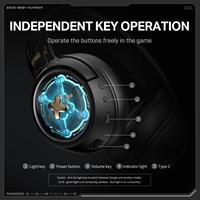 Audífonos Inalámbricos ONIKUMA GT802 Populares, BT 2.4GHz, Over-Ear, HIFI, Diseño Moderno para Gamers, Multifunción