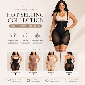 Vente en gros de body sculptant pour femmes, taille haute, effet ventre plat, respirant, en Spandex/Nylon, Fournisseur d'usine, Service OEM - Product Image 3