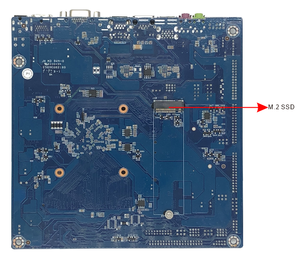 Carte mère LVDS & EDP Port ITX- J4125 Quad Core, carte mère principale DDR4 4 Go 8 Go RAM SATA3.0 & M.2 POE, alimentation, carte mère J4125 - Product Image 4