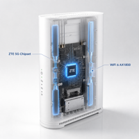 Routeur CPE 5G WiFi 6 double bande, bande de fréquences complète, 4x4 MIMO, vitesse 4 Gbps, 4 ports Gigabit LAN/WAN, modem sans fil à carte SIM