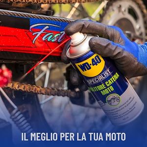 Limpiador de cadena de motocicleta 'WD-40' de 400 ml para limpieza de frenos - Product Image 4