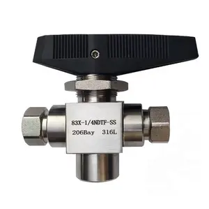 CNG dispenser 3 way high pressure coupling ball valve swagelok gun valve natural gas ball valve CNG dispenser and repair kit