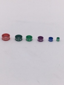 ห่วงขานกอลูมิเนียมปรับแต่งได้-แถบ ID น้ำหนักเบาสำหรับนกคอกแคเทิลและนกเลิฟเบิร์ดสำหรับสัตว์เลี้ยง - Product Image 6