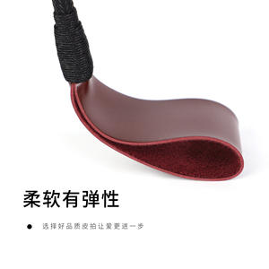 Pagaie de fessée <span class=keywords><strong>vintage</strong></span> à long manche SP, alternative de punition, produits pour adultes, pagaie de fessée en cuir pour bondage, jouets sexuels <span class=keywords><strong>BDSM</strong></span> - Product Image 2