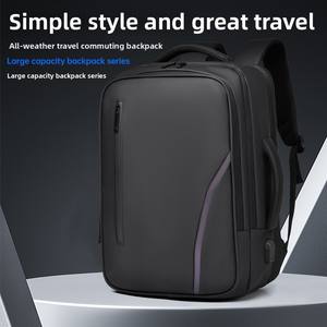 Sac à dos d'affaires multifonctionnel de grande capacité pour hommes haut de gamme nouvelle pochette d'ordinateur Polyester étanche pour le commerce extérieur - Product Image 3