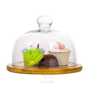 Soporte para Pastel de Boda de Bambú Orgánico Ecológico Personalizado de Fábrica - Plato de Servir Sostenible - Product Image 5