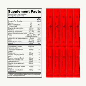 Resaca Jelly Stick Soporte para el hígado Jelly Stick Extracto de cúrcuma Complejo de vitamina <span class=keywords><strong>B</strong></span> Mejor mañana después de beber - Product Image 6