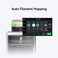 Kit Sistem Filamen Multi Warna Creality CFS untuk Printer 3D Hi/K2 PLUS, Kotak Pengering Filamen yang Dapat Diperluas, Pencetakan 16 Warna