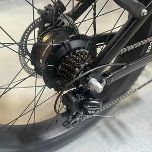 Vélo électrique portable de 48V, 350W, 500W, 750W, 20 pouces, vélo électrique tout-terrain à suspension complète, vélo électrique à pneus larges - Product Image 5