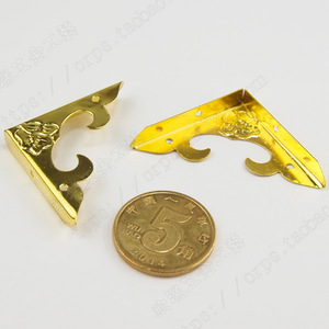 Corner Protector Brass 30mm X 42mm Traditional Design For Furniture Decorative <b>Hardware</b> - Product Image 3