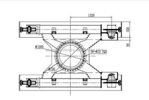 Горячий продукт 0,5 до 10 тонн резиновая гусеничная ходовая часть для экскаватора бульдозера - Product Image 3