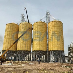 Silos de Almacenamiento de Granos de Acero Personalizados de 100-5000 Toneladas, Silos para Harina de Soja, Maíz, Trigo, Cebada y Arroz, para Granjas y Molinos - Product Image 5