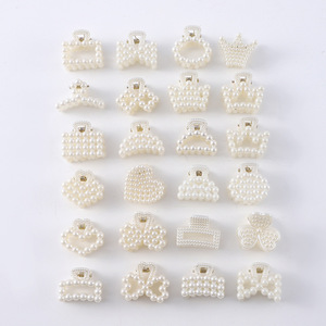 ปิ่นปักผมกิ๊บหนีบผมไข่มุกแบบย้อนยุคสไตล์ฝรั่งเศส - Product Image 2