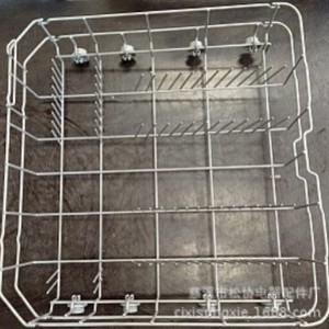 <b>Dishwasher</b> Built-In Dish Rack Stainless Steel Square L Size Modern Style <b>Dishwasher</b> Safe Draining Rack - Product Image 2