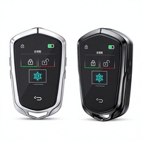 Clé de voiture intelligente universelle avec écran tactile LCD, télécommande sans clé, 4 boutons, garantie 1 an, contrôle via l'application Find My, commande de véhicules