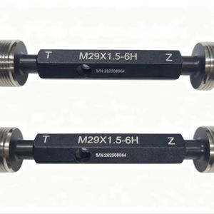 स्टील मीट्रिक स्क्रू थ्रेड प्लग गेज उच्च सटीकता 0.001 मिमी परिशुद्धता - Product Image 1