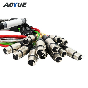 สายสัญญาณเสียงแบบหลายคอร์ 12CH 1.5M-12FXLR-VMS 12 ช่องสัญญาณ พร้อมฝาครอบป้องกันฝุ่น - Product Image 5