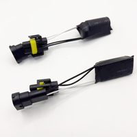 Decodificador LED H11, Bombilla de faro Canbus, cancelador de advertencia antiparpadeo con condensadores, nueva condición para automóviles