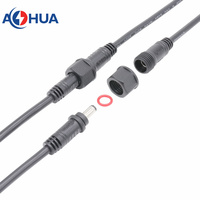 12V 24V DC elektrischer Inflator Luftpumpe LED-Draht geformt 5,5*2,1/2,5mm DC-Buchse Stecker Buchse LED-Stecker geformtes Kabel