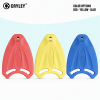 Planche de natation CAYLEY en forme de A avec doubles poignées, flotteur d'aide à la natation à haute flottabilité pour l'entraînement en piscine des enfants