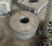 Plaque de connexion d'axe robuste OEM |   Plaque de montage en acier usinée CNC