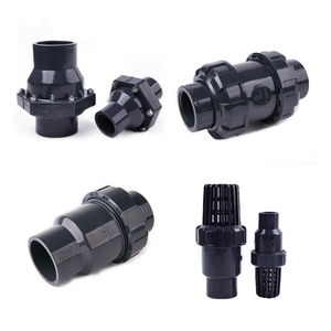 PPH CPVC UPVC клапан, одинарный двойной Соединительный клапан 1/2-2 дюйма, обратный клапан для очистки воды - Product Image 6