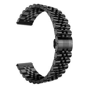 Coolyep-pulsera de reloj inteligente <span class=keywords><strong>para</strong></span> hombre y mujer, pulsera de acero inoxidable con cuentas, <span class=keywords><strong>para</strong></span> Samsung Galaxy Watch <span class=keywords><strong>5</strong></span>, Watch4 - Product Image 5