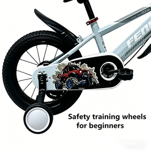 Vélo pour enfants de 12, 14, 16 et 18 pouces / Roues d'apprentissage amovibles / Selle réglable pour enfants en croissance - Product Image 3