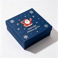 Cajas de Regalo Navideñas al por Mayor con Tapas, Cajas de Cartón Resistentes de Alta Calidad, Tinta de Soya, Caja de Regalo Navideña Premium
