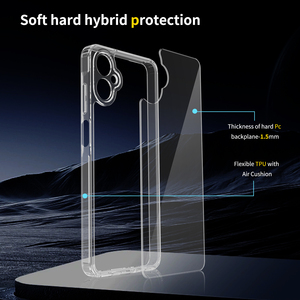 Usine directe IP68 étanche anti-rayures anti-chute pores fins PC <span class=keywords><strong>coque</strong></span> de téléphone portable pour <span class=keywords><strong>Samsung</strong></span> pour <span class=keywords><strong>Galaxy</strong></span> A06 5G anti-poussière - Product Image 2